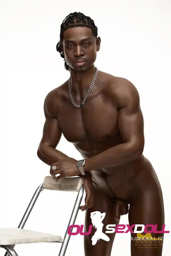 Xxx Hd Blak Cad Com - 176cm 5ft77 Black Hot Male Sex Silicone Gay Porn Doll - OUSEXDOLL